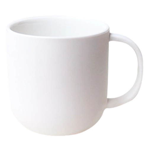Taza Blanca Base Redonda 11 Oz