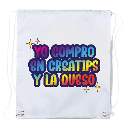 Mochila Con Cordón Non Woven
