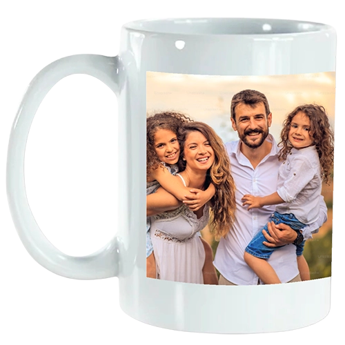 Taza Blanca de Cerámica 15 Oz