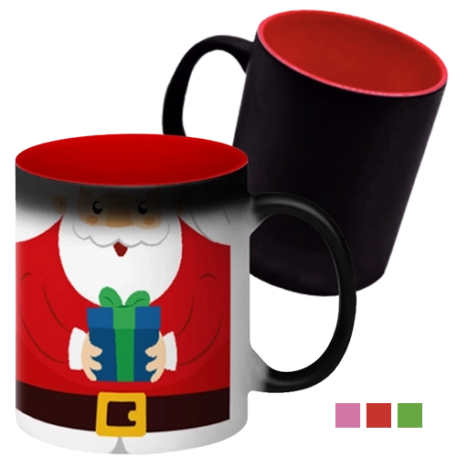 Taza Mágica Fondo De Color 11 Oz